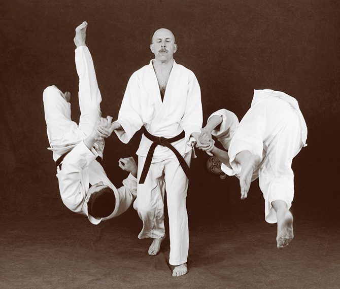 Hapkido photos of Marc Tedeschi