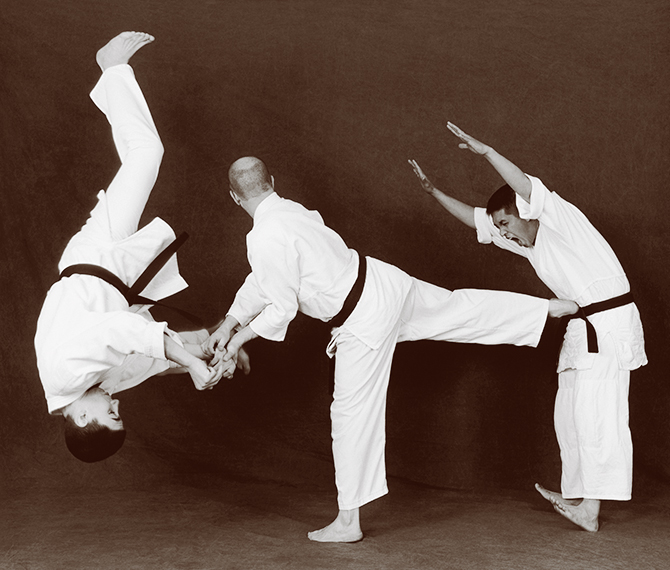 Hapkido photos of Marc Tedeschi