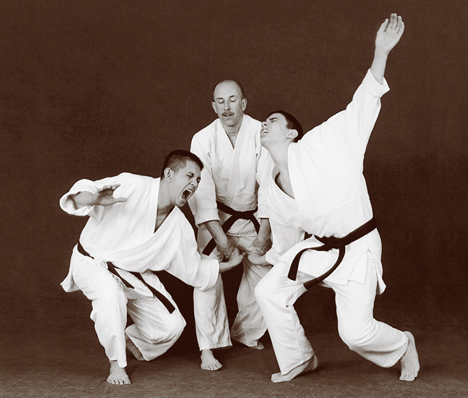 Hapkido photos of Marc Tedeschi