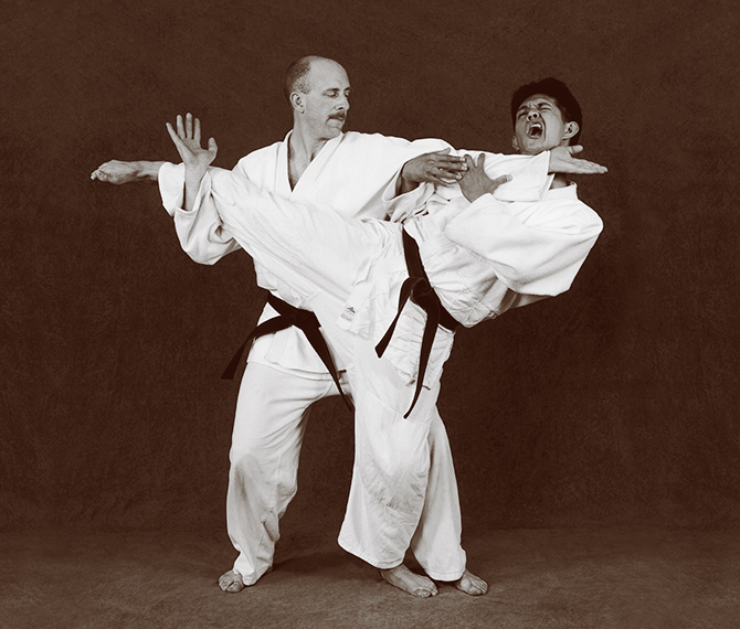 Hapkido photos of Marc Tedeschi