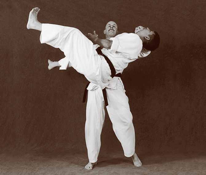 Hapkido photos of Marc Tedeschi