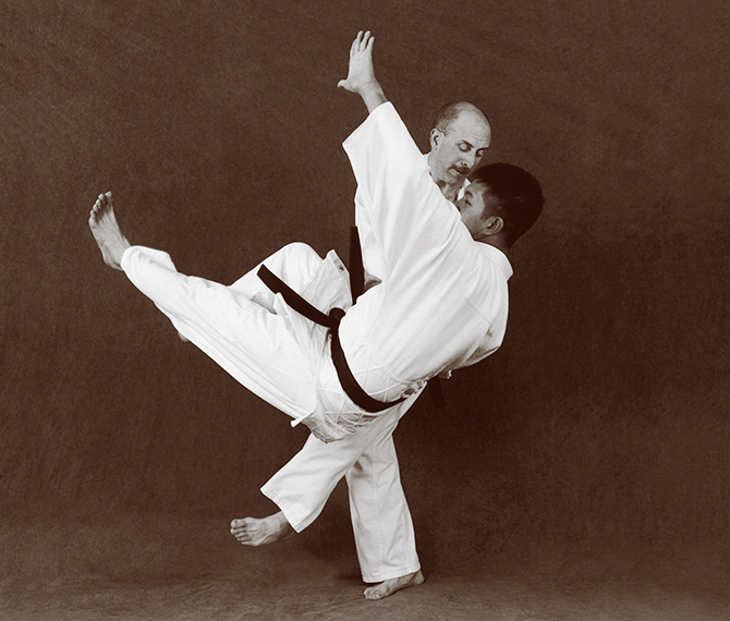 Hapkido photos of Marc Tedeschi